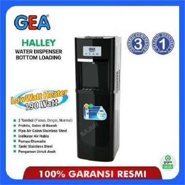 Dispenser galon bawah GEA Halley low watt