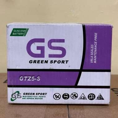 AKI MOTOR HONDA SUPRA X 125 KARISMA VARIO GTZ5S-BS GS Aki kering 100 % ORIGINAL