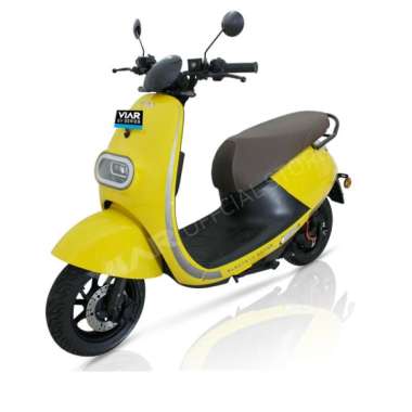 Viar New Q1L Sepeda Motor Listrik [OTR Jabodetabekser] Bright Yellow Bogor