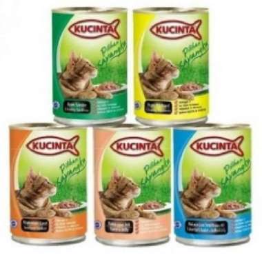 KUCINTA Cat Food - Makanan Kucing Basah 400gr Wet Food