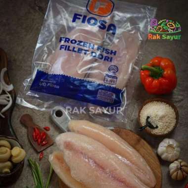 Ikan Dori Premium Fillet 1kg Fiosa Frozen Fish fillet Dori Rak Sayur Dori Polos