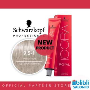 Schwarzkopf Professional Color Cream IGORA ROYAL Hair Color - PASTELS [9,5-1] [60 g]
