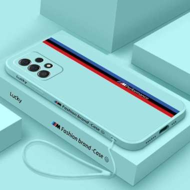 Case Samsung Galaxy A53 5G Silikon Color Lucky Case Premium Hijau Muda