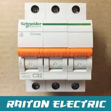 Mcb domae schneider 3phase 32A (ORIGINAL)