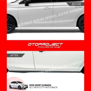 SIDE SKIRT ALL NEW CITY HATCHBACK CARBON
