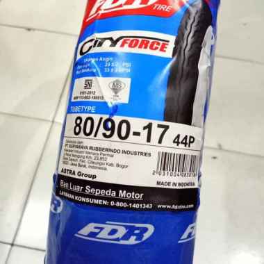 Ban FDR 80/90-17 CITY FORCE TUBETYPE BUKAN TUBELESS