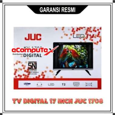 TV LED JUC DIGITAL 17" INCH KV1708 T2 / TELEVISI KV 1708 T 2 - GARANSI RESMI