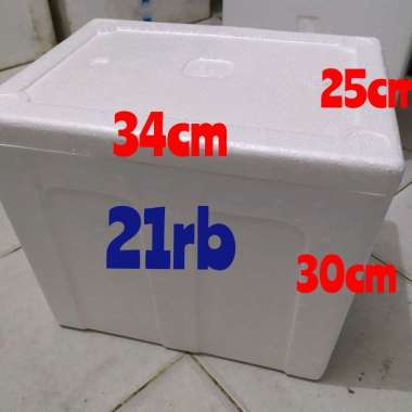 STYROFOAM BOX BM-steorofoam box BM-BOX PENYIMPANAN IKAN-Box Styrofoam