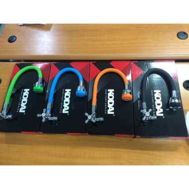 KRAN / KERAN ANGSA FLEKSIBEL DAPUR WASTAFEL KODAI HIJAU