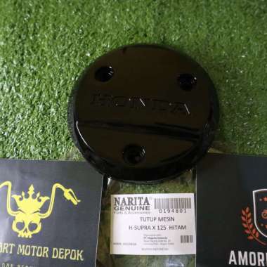Tutup Mesin supra x 125 hitam