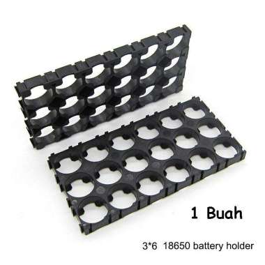 DIY Bracket Baterai Spacer Holder 18650 3x6 6x3