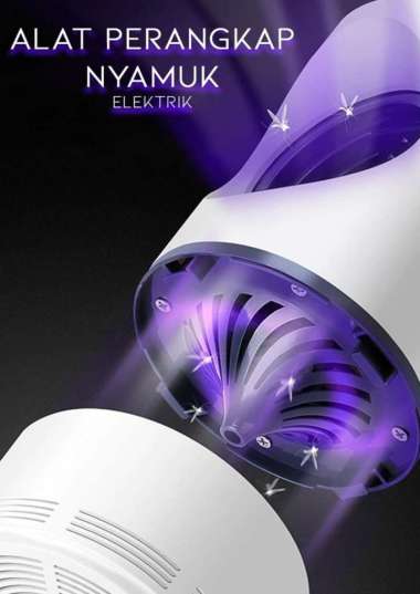 ALAT PERANGKAP NYAMUK LALAT ELEKTRIK // LAMPU AMPUH MEMBASMI NYAMUK SERANGGA - BDC
