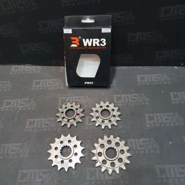 Gear Gir Depan WR3 520 x 13T 14T 15T 16T Kawasaki Ninja 250Fi