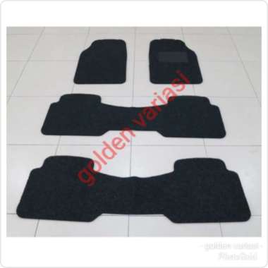 Karpet Mie/Bihun 3 Baris Mobil Innova Lama Hitam