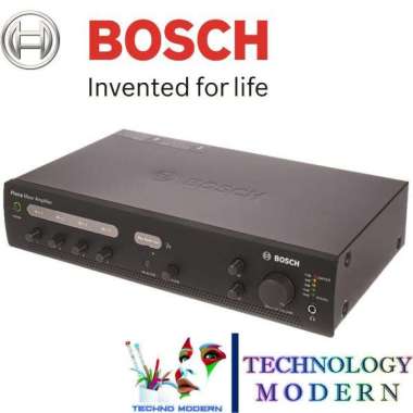 Mixer Amplifier 120W BOSCH Original Ple-1Ma120-Eu - Hitam
