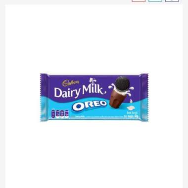 Promo Harga Cadbury Dairy Milk Oreo 40 gr - Blibli