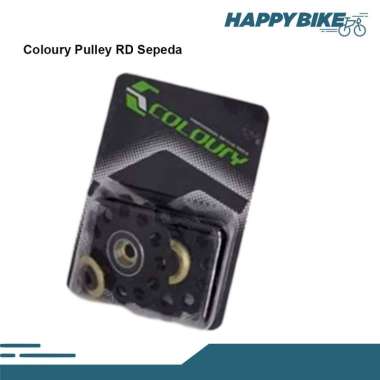 PULLEY RD SEPEDA COLOURY 11T ALLOY BEARING Black