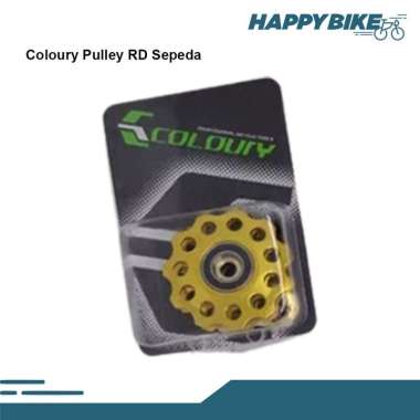 PULLEY RD SEPEDA COLOURY 11T ALLOY BEARING Gold