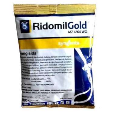 Syngenta Ridomil Gold Mz 4/64 Wg Fungisida Sistemik & Kontak 100 Gram