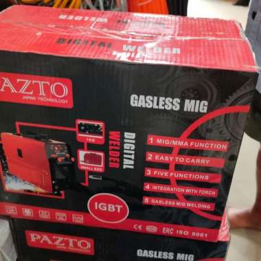 Trafo Las Argon Emirates Mig 120 iGBT tanpa CO2 Migi Mag merk Pazto