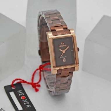 HEGNER 1665-1LR - Jam Tangan Wanita Original - Brown
