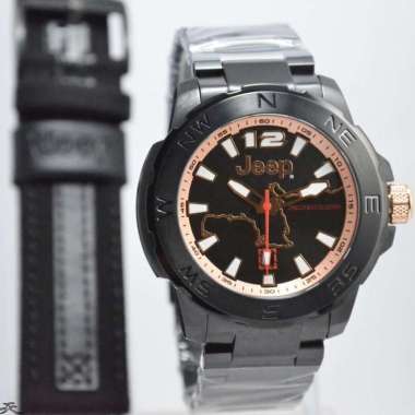 JEEP JPW63001 - Jam Tangan Pria Original - Black