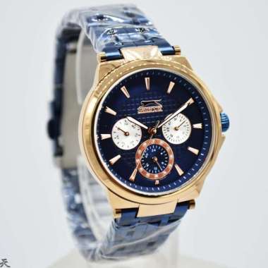 SLAZENGER SL.9.6067.4.02 - Jam Tangan Wanita Original - Rosegold Blue