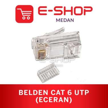 Belden RJ45 Connector Cat.6 (Konektor RJ-45 Cat6 : AP700008) ORI ECER
