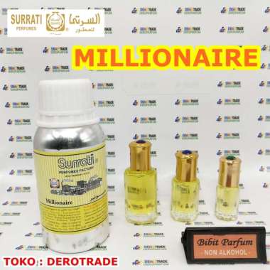 PARFUM MILLIONAIRE BY SURRATI BIBIT MINYAK WANGI ROLL 3ML