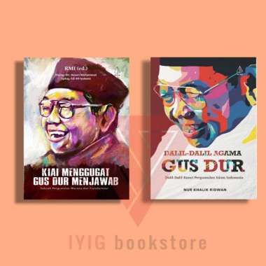 paket buku kiai menggugat gus dur menjawab/dalil dalil agama gus dur