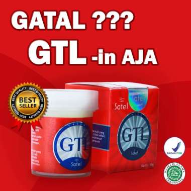 SATEL GTL Salep Gatel Atasi Masalah Kulit Panu Kadas Kurap Kutu Air Bisul Alergi Jerawat Koreng