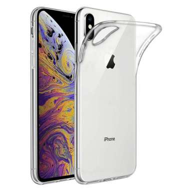 Slim TPU Case iPhone XS Max - Casing Clear Bening