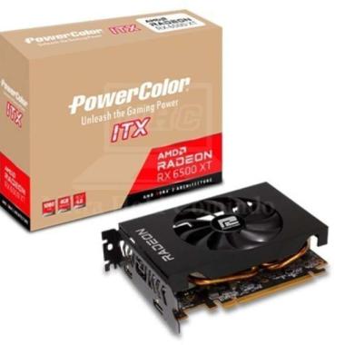 VGA POWERCOLOR RX 6500 XT ITX 4GB DDR6 Radeon RX6500XT