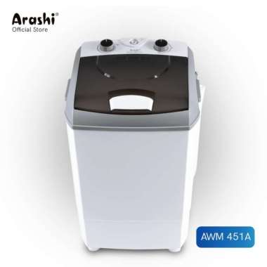 MESIN CUCI ARASHI AWM 451A MESIN CUCI PORTABLE 1 TABUNG 4.5 KG