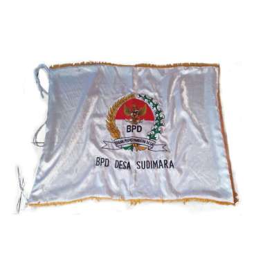 Bendera BPD Desa Warna Putih Bendera Logo BPD Rumbai Mulyocreative