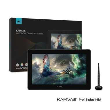 Huion Kamvas Pro 16 Plus 4K GT1562 Garansi Resmi 1 Tahun Ready Stock