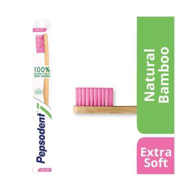 Pepsodent Sikat Gigi Natural Bamboo Extra Soft -