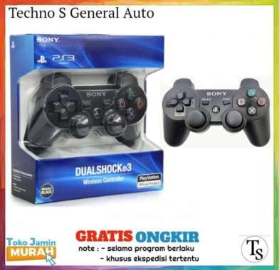 Stik PS3 - Stick PS 3 - Gamepad PS3 - Controller PS 3 Ori Pabrik Stik+kabelcas