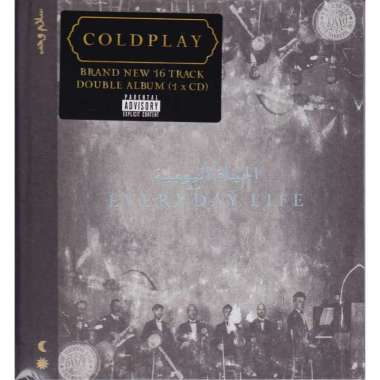CD Coldplay - Everyday Life Original