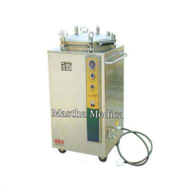 Autoclave Basah Elektrik Vertikal GEA LS-35LJ / 35Liter