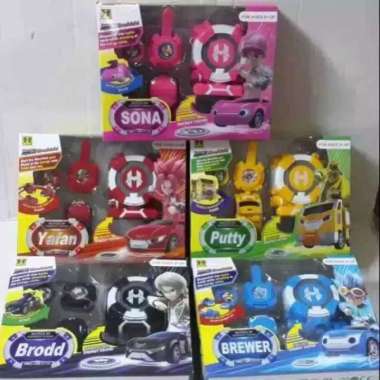 Mainan Robot Mobil Jam Battle Power