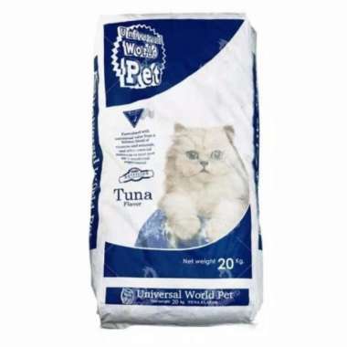 makanan kucing universal 20kg tuna