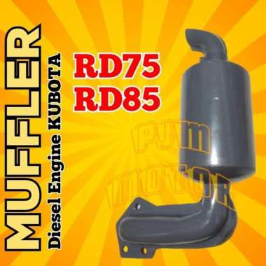Rd75 Mufler Silencer Kenalpot Knalpot Mesin Diesel Kubota Rd85