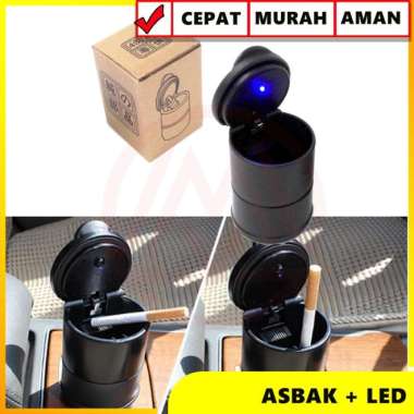 ASBAK LED ASBAK INTERIOR MOBIL TEMPAT SAMPAH MINI LED MOBIL UNIVERSAL