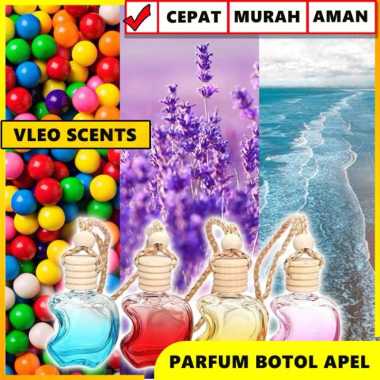 PARFUM MOBIL BOTOL APEL VLEO SCENTS PEWANGI MOBIL RUANGAN LEMARI SONIK APEL rasa