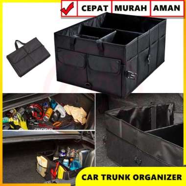 CAR TOOL BOX STORAGE / CAR ORGANIZER BAGASI MOBIL / CAR TRUNK STORAGE