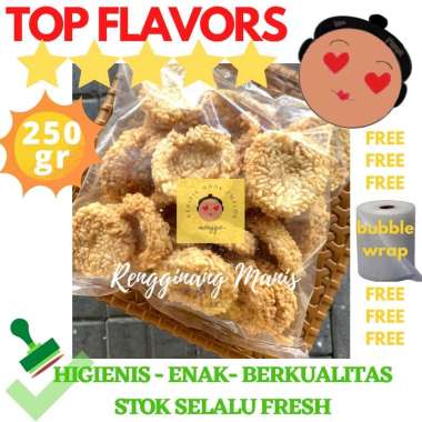 KERUPUK RENGGINANG MANIS KHAS PACITAN BALUR GULA MERAH