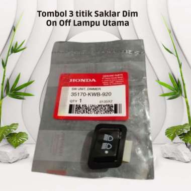 Tombol dim 3 titik / saklar lampu 3 fungsi beat scoopy spacy Fi Beat