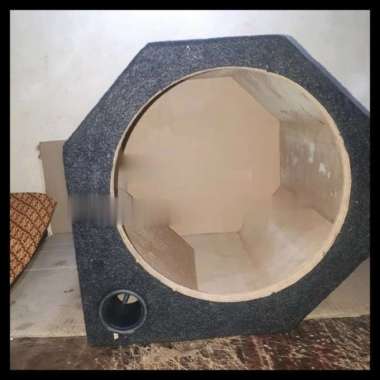 Box Speaker 12 " inchi Tabung Subwoofer .