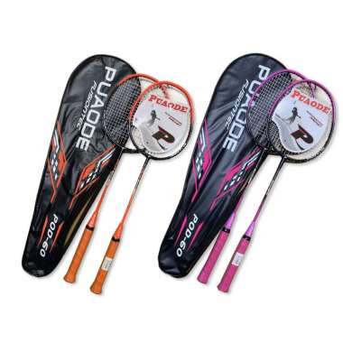OEM ONE-O5-O7 Raket Badminton Set Isi 2 Raket Bulutangkis Bonus Tas Bulu Tangkis Alat Olahraga Raket